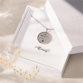 Bild von Mother Love necklace + ring set