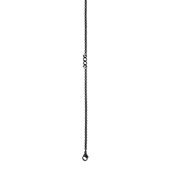 Product image 1 of Necklace 3mm with logo 80cm