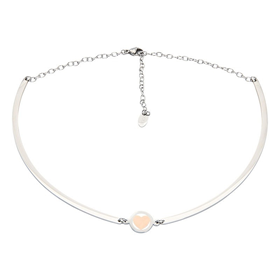 Image of Necklace Bangle Heart 40+5cm