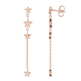 Afbeelding van Oorbellen 4 Stars Dangle