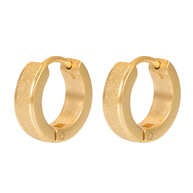 Afbeelding van Oorbellen Sandblasted