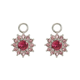 Afbeelding van Oorring Bedels Lucia Fuchsia