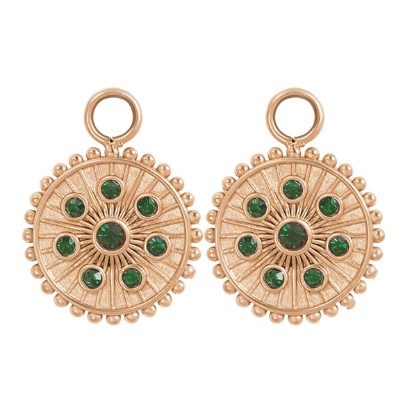 Product image 1 of Oorring Bedels Midnight Emerald