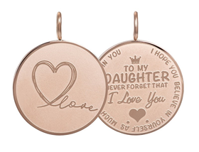 Image of Pendant Daughter Love Big