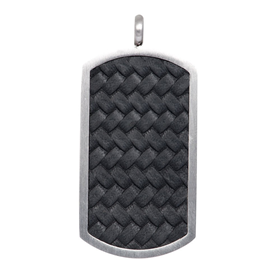 Image of Pendant Dog Tag Leather