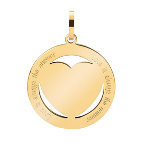 Image of Pendant Heart 38mm