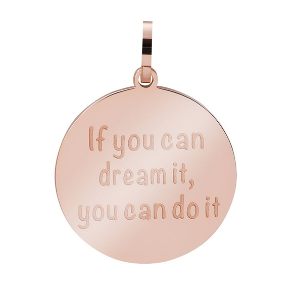 Product image 1 of Pendant 'If you can dream it, you can do it'