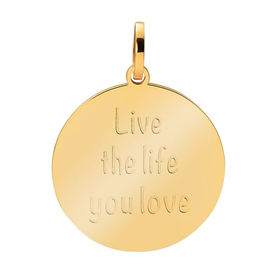 Image of Pendant 'Life the live your love'