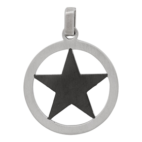 Image of Pendant Star Black