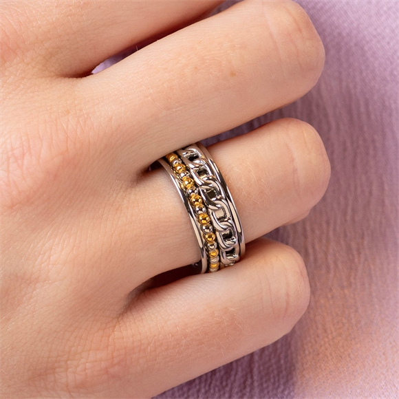 Product image 1 of Samengestelde iXXXi ring Enjoy Life - Zilver