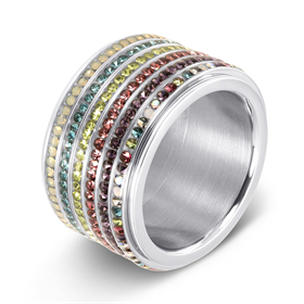 Afbeelding van Samengestelde iXXXi Ring Rainbow Bliss
