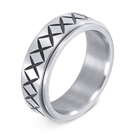 Image of Single Ring Cross Line