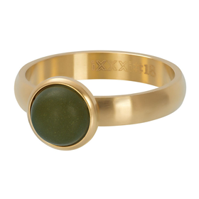 Afbeelding van Vulring 10 mm Matt Olivina Stone 4mm