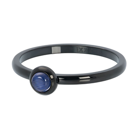 Afbeelding van Vulring 6mm Natural Stone Navy Blue 2mm