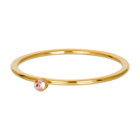 Afbeelding van Vulring Pink 1 Stone Crystal 1mm