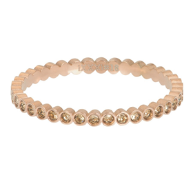 Afbeelding van Vulring Small Circle Stone Peach 2mm