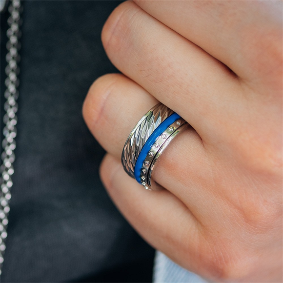 Product image 1 of Zusammengesetzte iXXXi ring Blue Aura